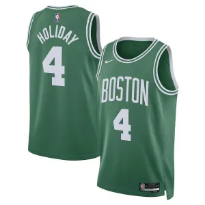 Regata NBA Boston Celtics Nike Icon Edition Swingman Jersey Verde Jrue Holiday 4 football fan scarves soccer fan stickers