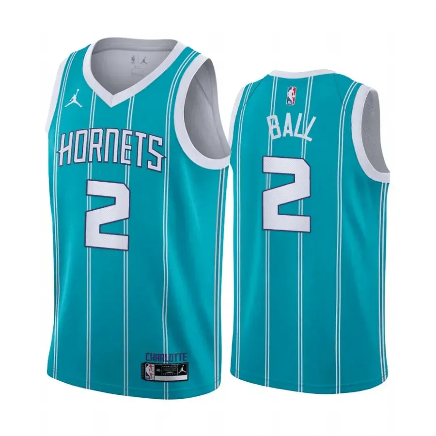 Regata NBA Charlotte Hornets Jordan Icon Edition Swingman Jersey LaMelo Ball 2 football matchday essentials football club socks