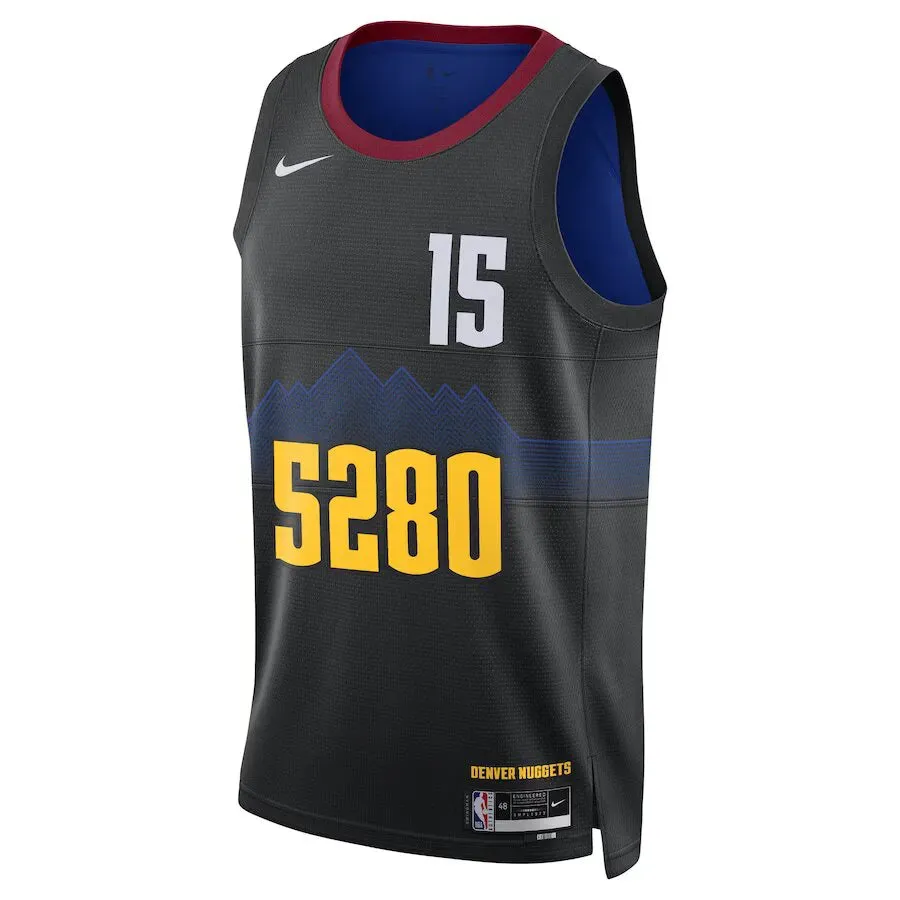 Regata NBA Denver Nuggets Nike City Edition 23/24 Swingman Jersey Nikola Jokic 15 premier league keychains