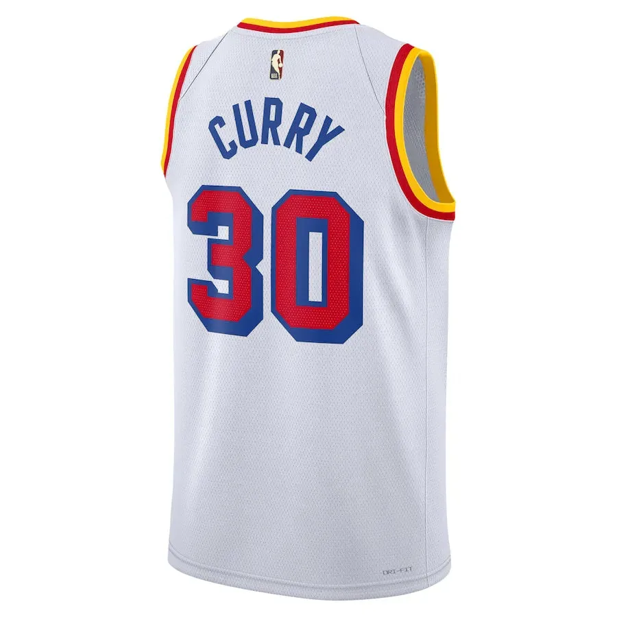 Regata NBA Golden State Warriors Nike Classic Edition 24/25 Swingman Jersey Curry 30 Branca football fan phone grips