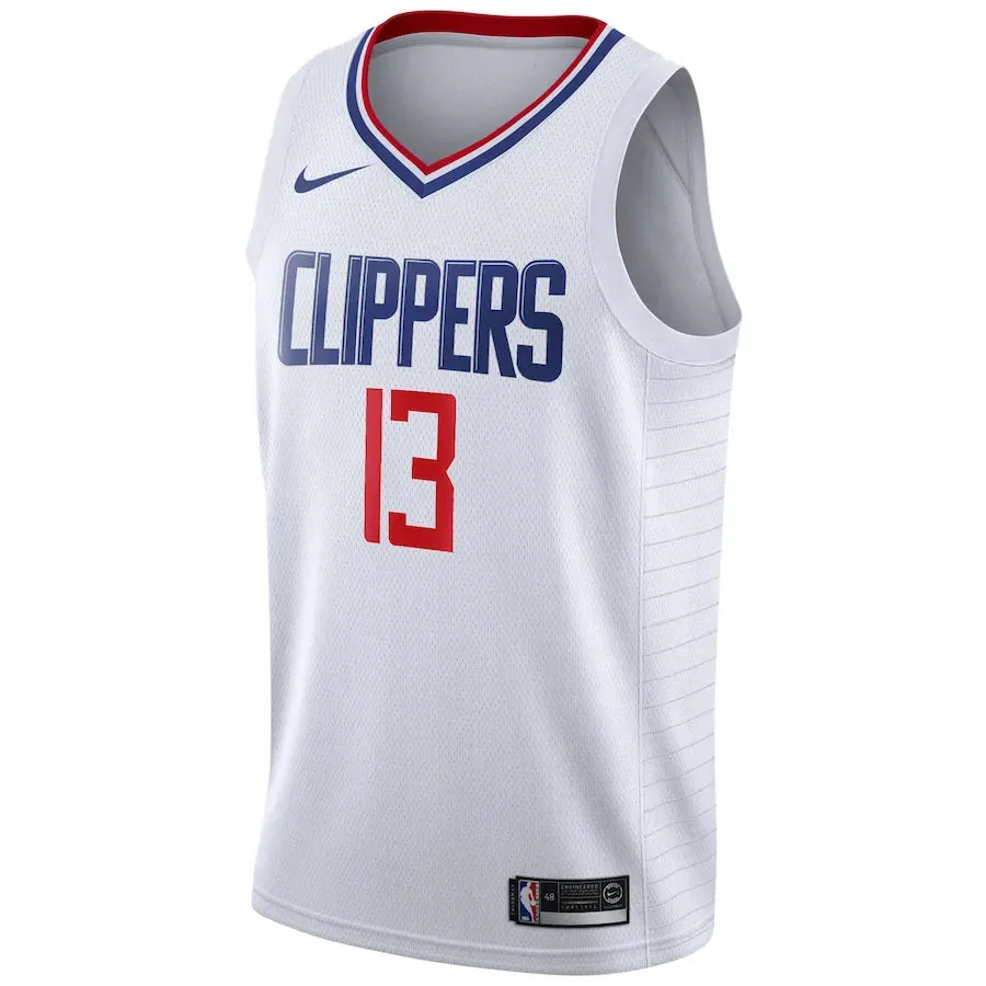 Regata NBA Los Angeles Clippers Nike Association Edition Jersey Paul George 13 football fan blankets