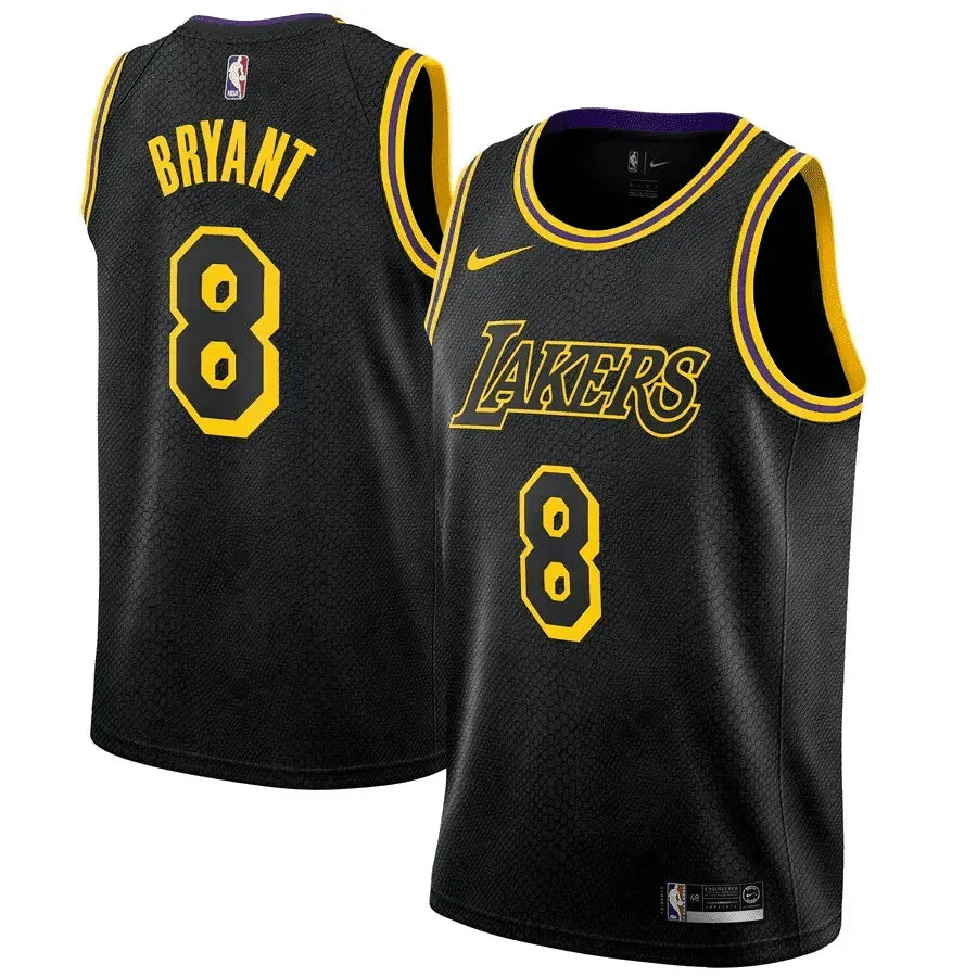 Regata NBA Los Angeles Lakers Nike Black Mamba Edition Jersey Kobe Bryant 8 football fan phone grips football club hats