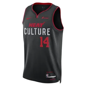 Regata NBA Miami Heat Nike City Edition 23/24 Swingman Jersey Tyler Herro 14 soccer fan gifts football fan blankets