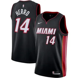 Regata NBA Miami Heat Nike Icon Edition Swingman Jersey Preta Tyler Herro 14 premier league badges football fan keychains