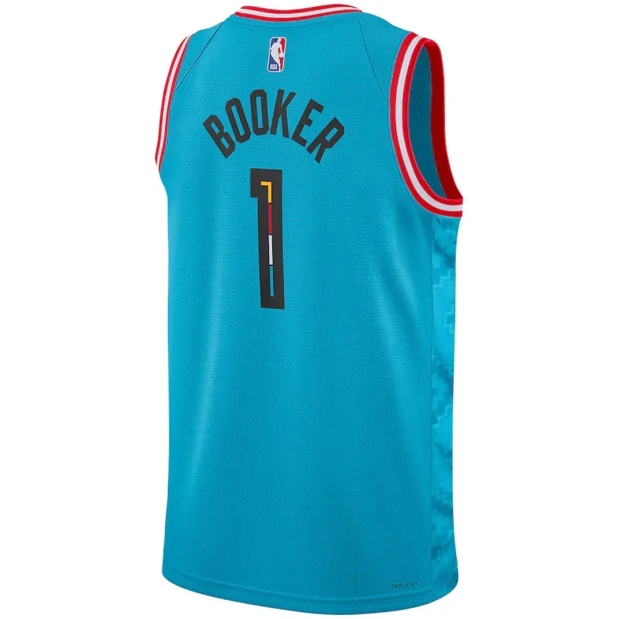 Regata NBA Phoenix Suns Nike City Edition Swingman Jersey 22/23 Devin Booker 1 football fan caps