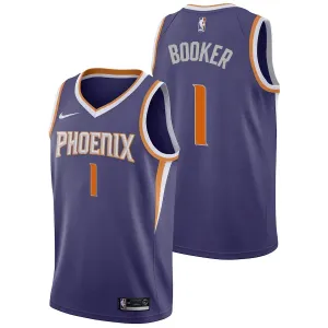 Regata NBA Phoenix Suns Nike Icon Edition Jersey 2021 Devin Booker 1 football fan face paint soccer match tickets