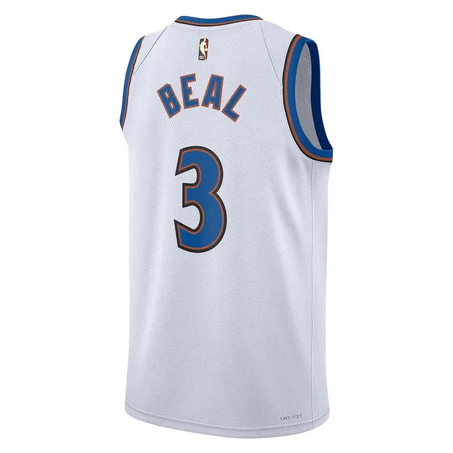 Regata NBA Washington Wizards Nike Classic Edition Swingman Jersey 22/23 Bradley Beal 3 football club merchandise