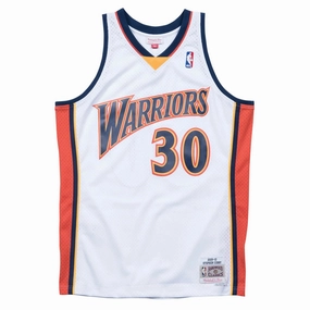 Regata NBA Retr Golden State Warriors Home 2009-10 Stephen Curry 30 soccer fans apparel football fan scarves