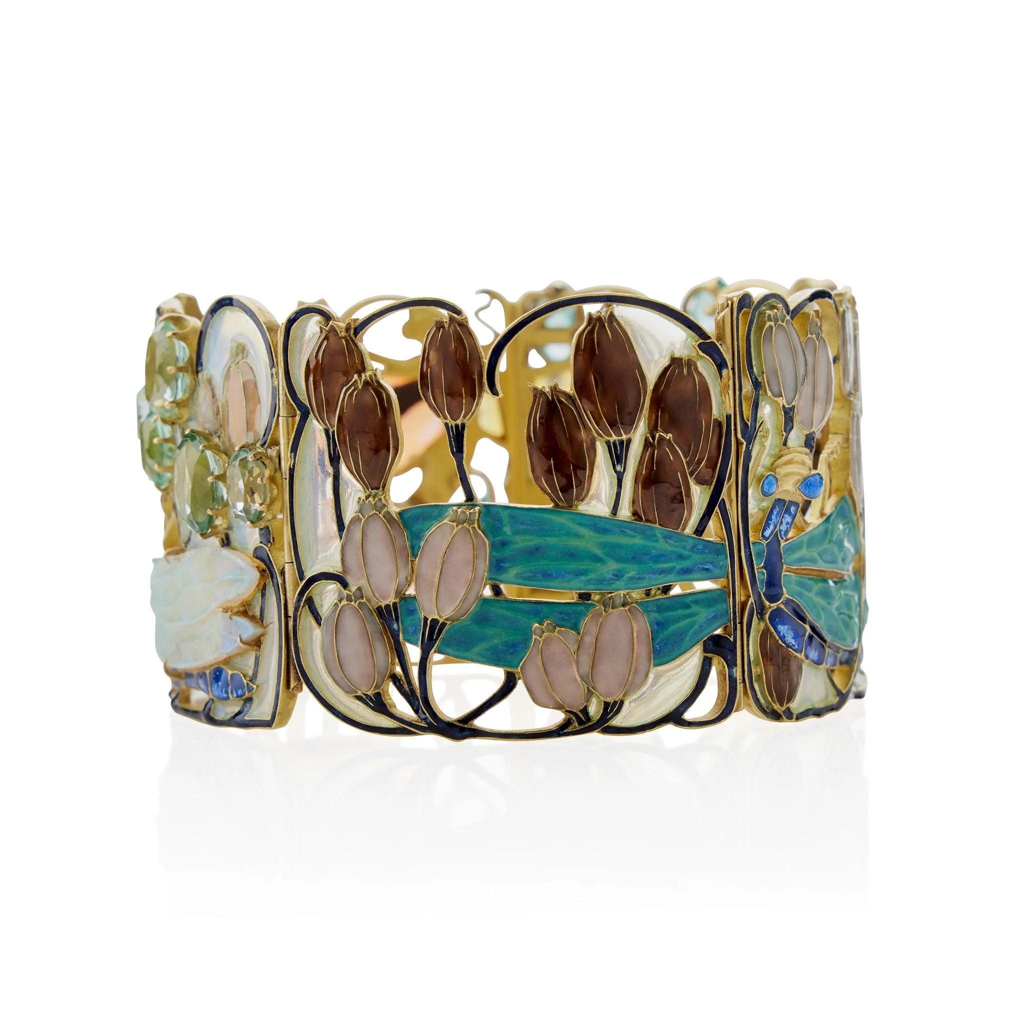 Ren Lalique "Dragonfly" Bracelet