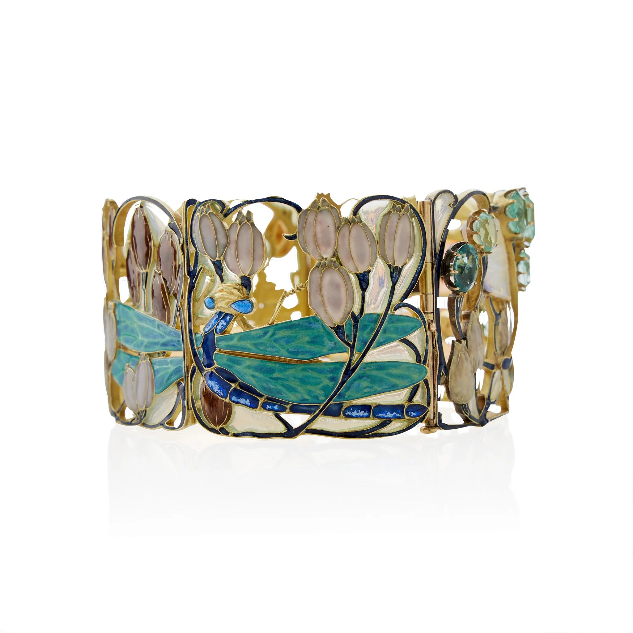 Ren Lalique "Dragonfly" Bracelet