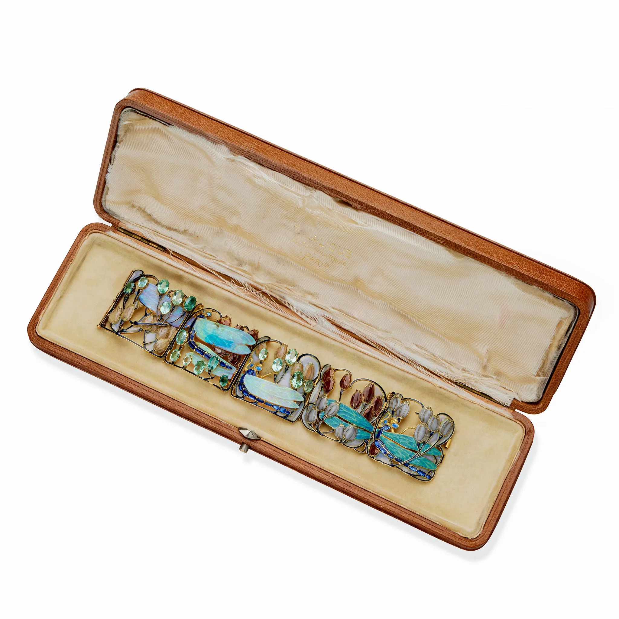 Ren Lalique "Dragonfly" Bracelet