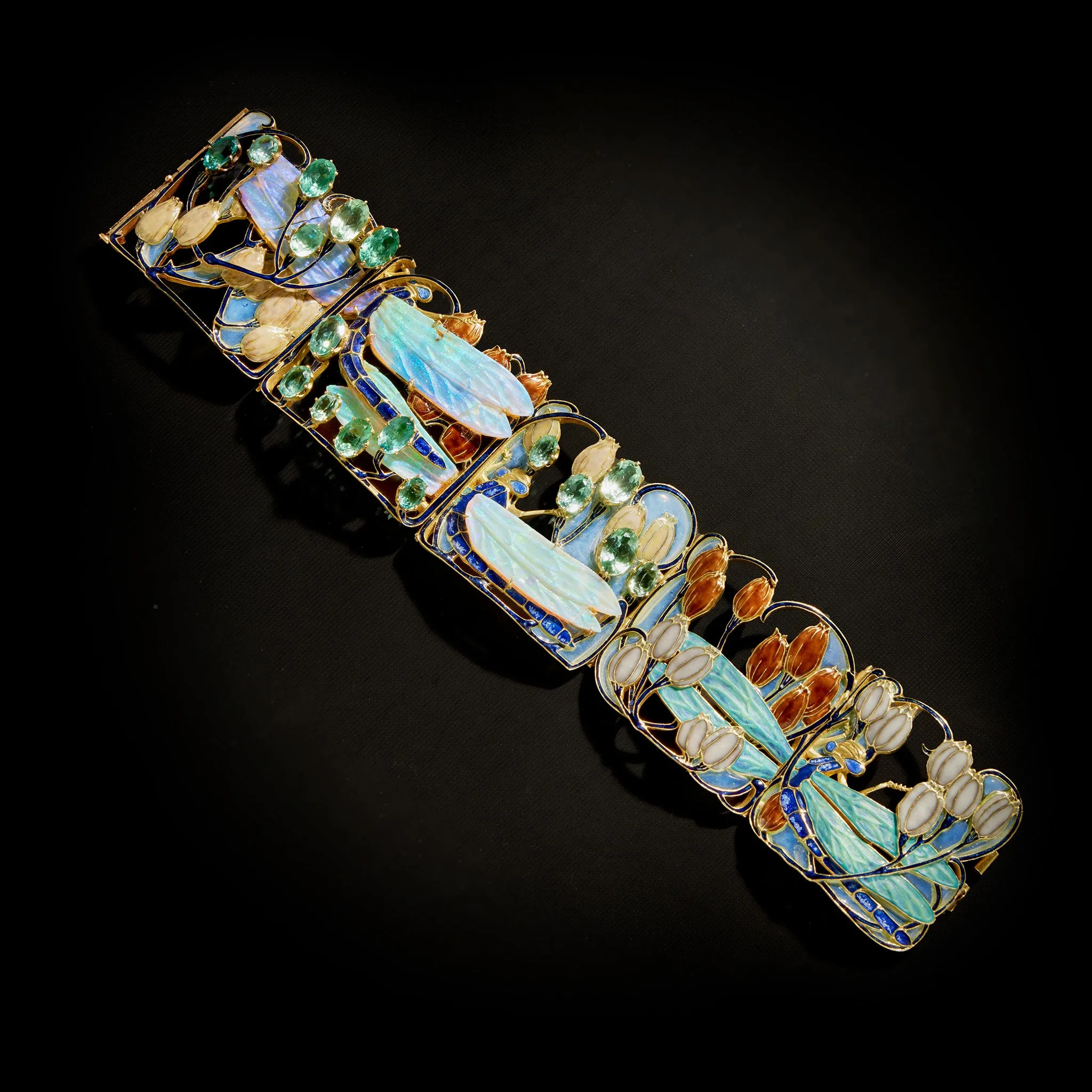 Ren Lalique "Dragonfly" Bracelet