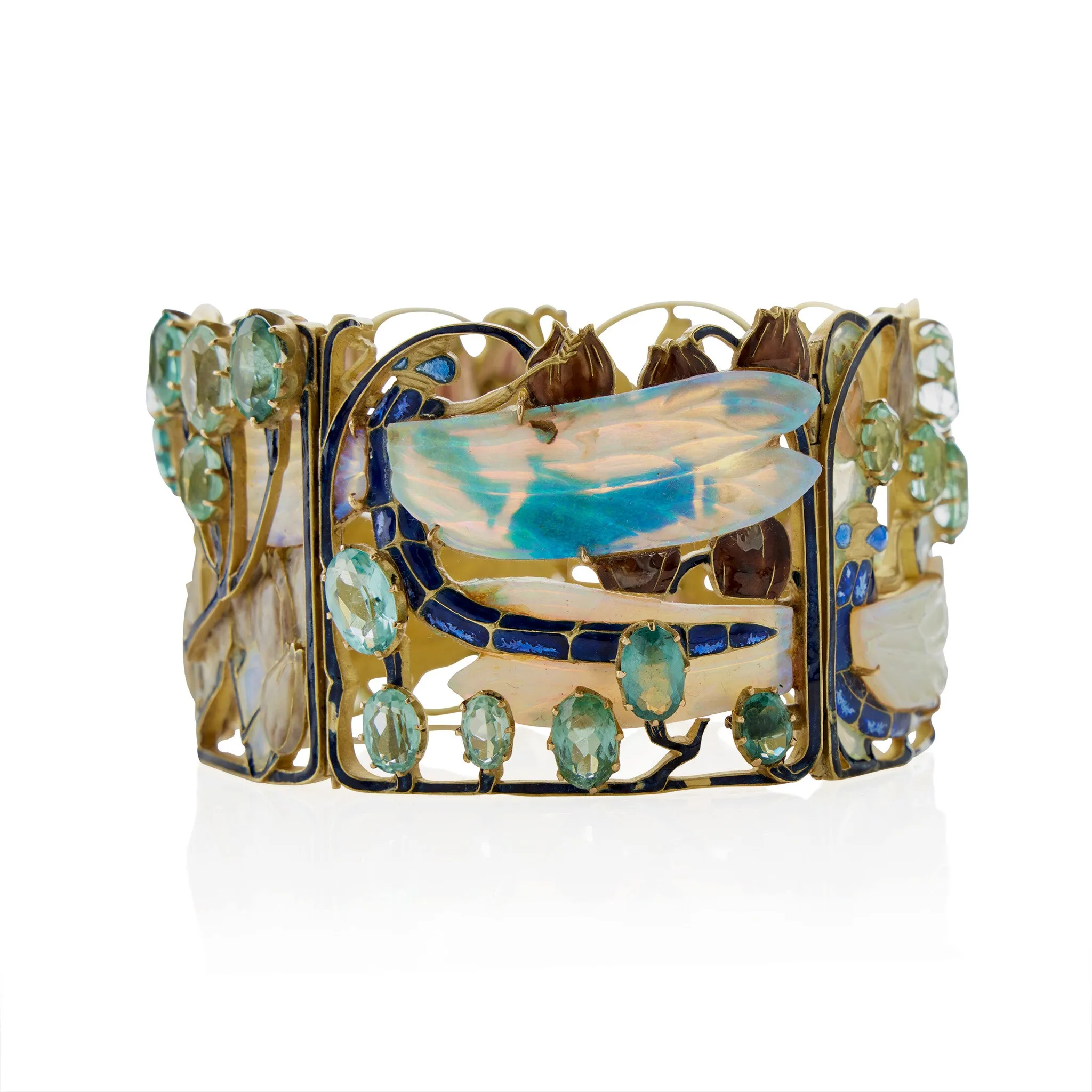Ren Lalique "Dragonfly" Bracelet