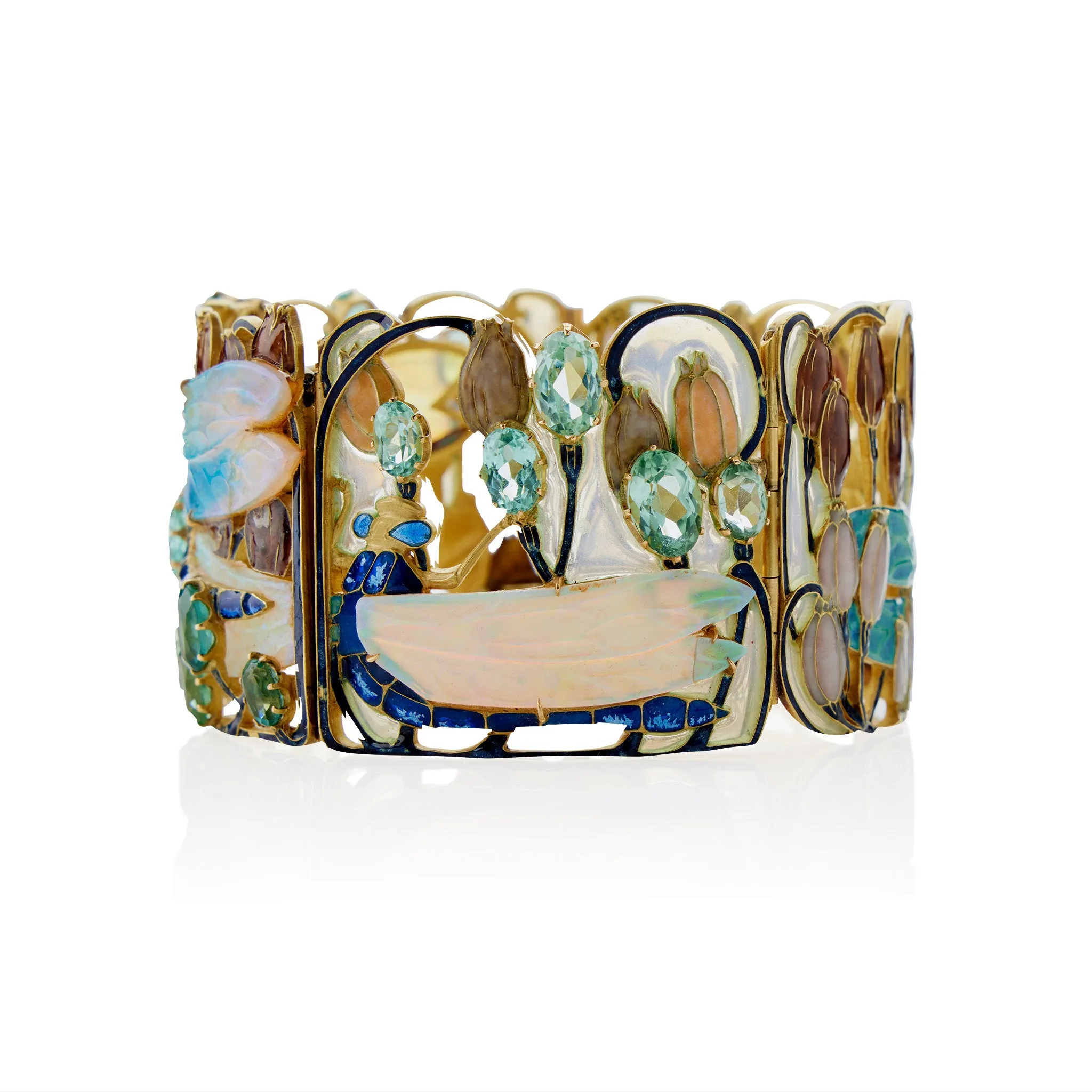 Ren Lalique "Dragonfly" Bracelet