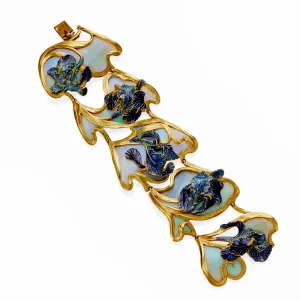 Ren Lalique "Iris" Bracelet