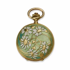 Ren Lalique "Marguerite" Pendant Watch