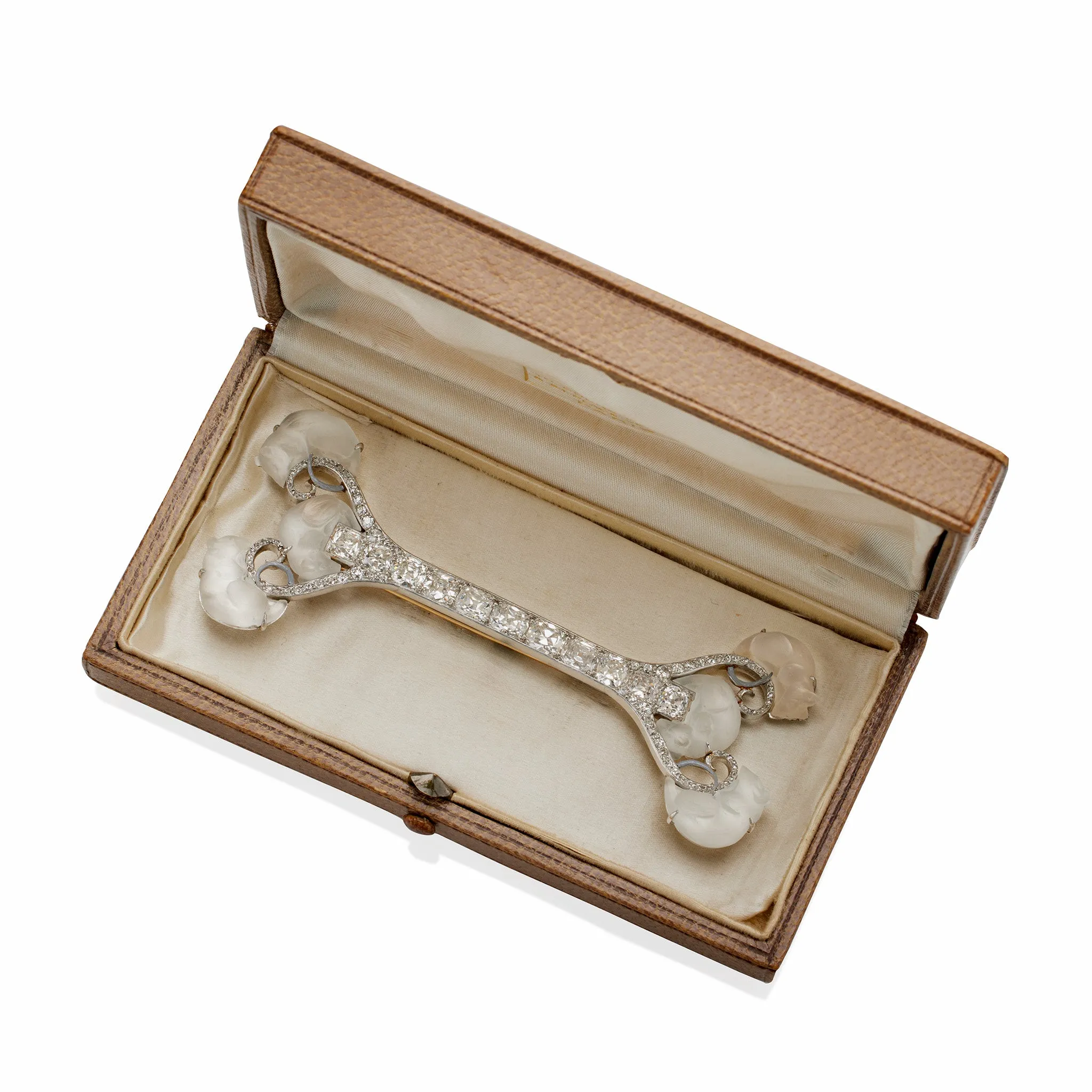 Ren Lalique "Mice" Brooch