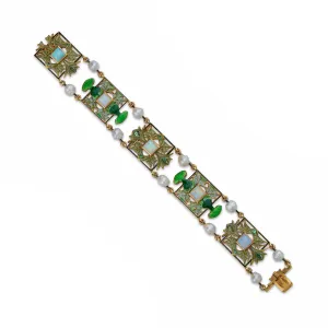 Ren Lalique "Thistle of Lorraine" Bracelet