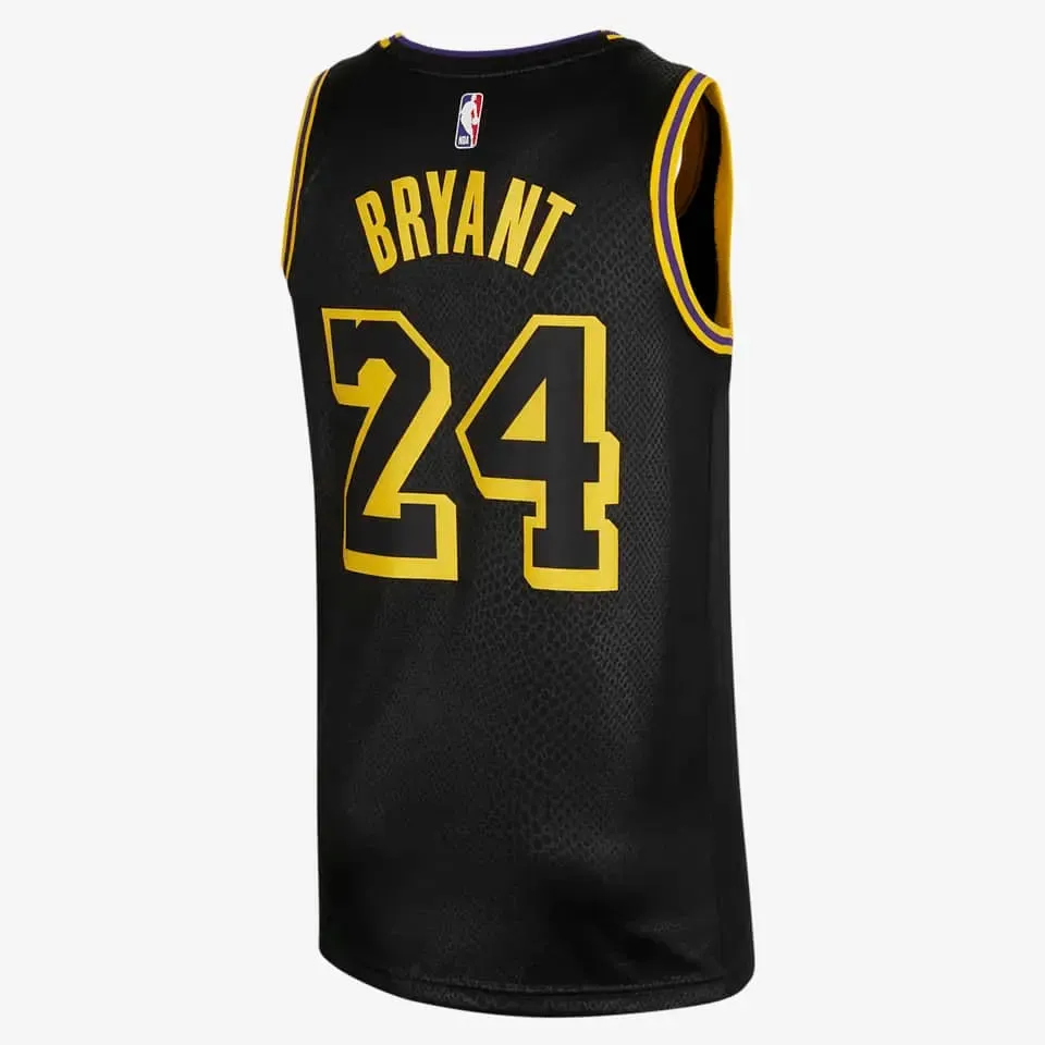 retro football jerseys Regata NBA Los Angeles Lakers Nike Black Mamba Edition Jersey Kobe Bryant 24
