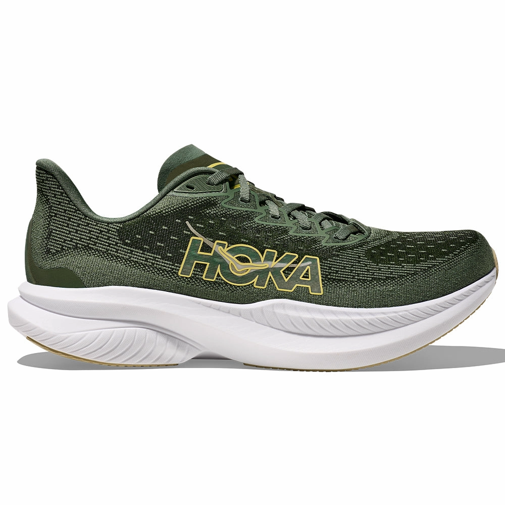 Retro Fashion Men's HOKA ONE ONE Mach 6 Polyester Blend