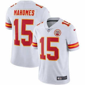 retro football jerseys Camisa NFL Kansas City Chiefs Patrick Mahomes Nike Limited Jersey Branca football fan magnets