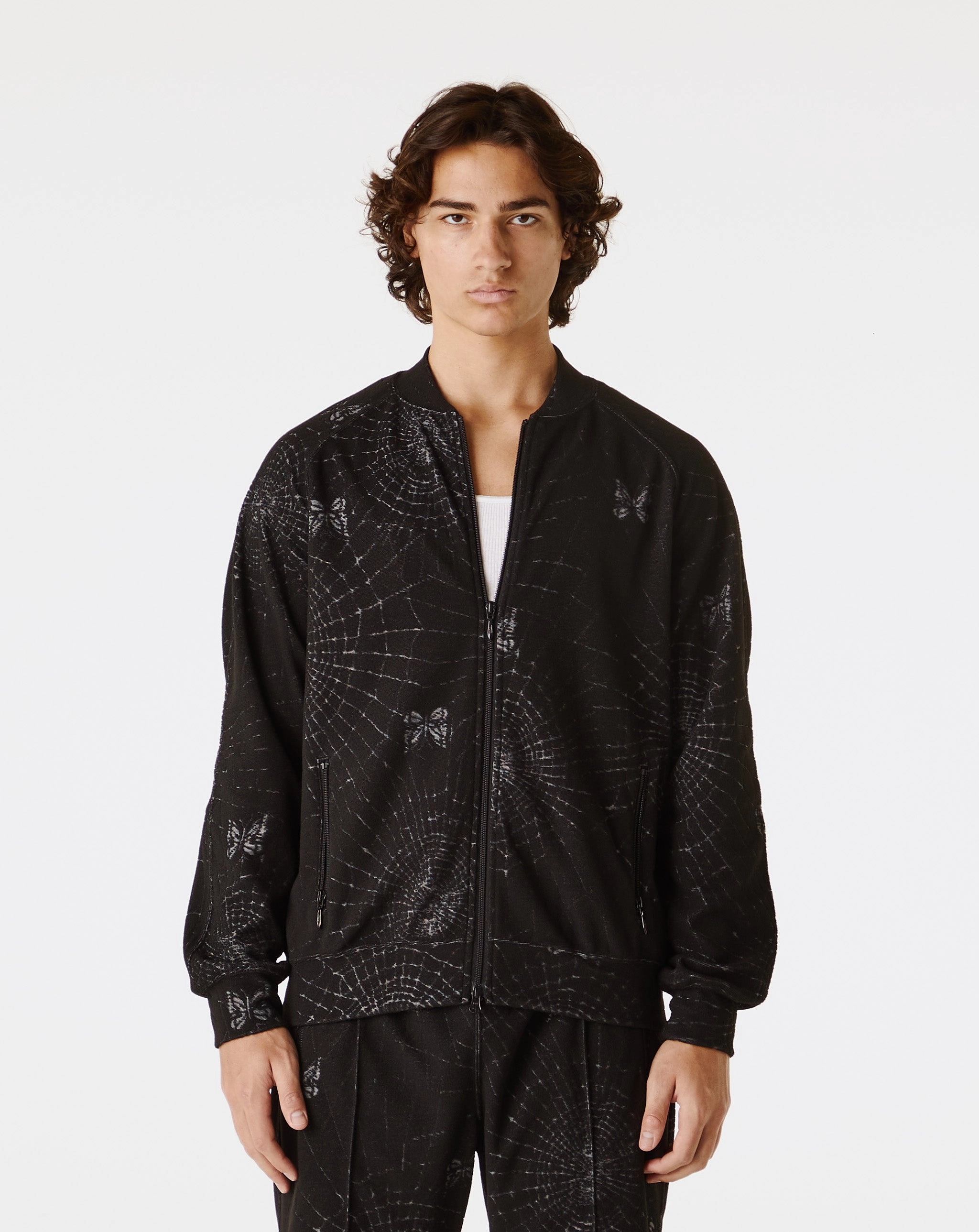 Rib Collar Track Jacket