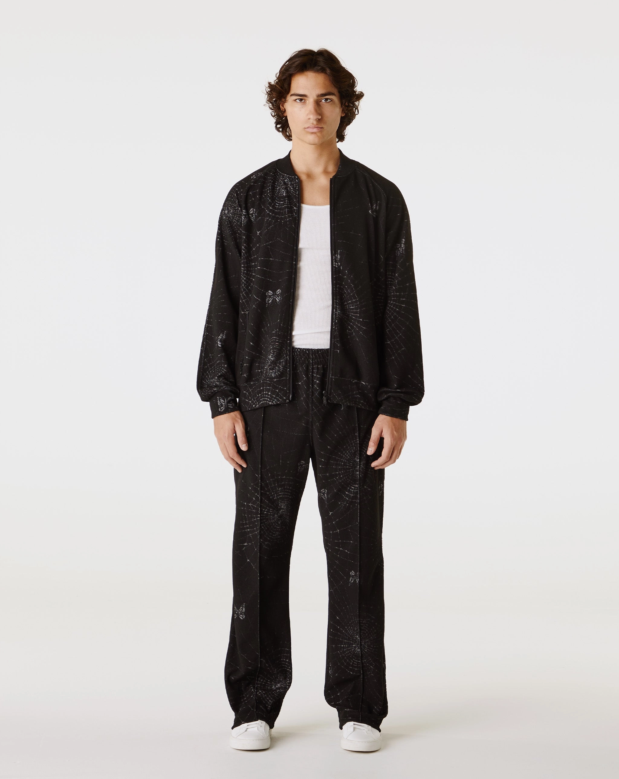 Rib Collar Track Jacket