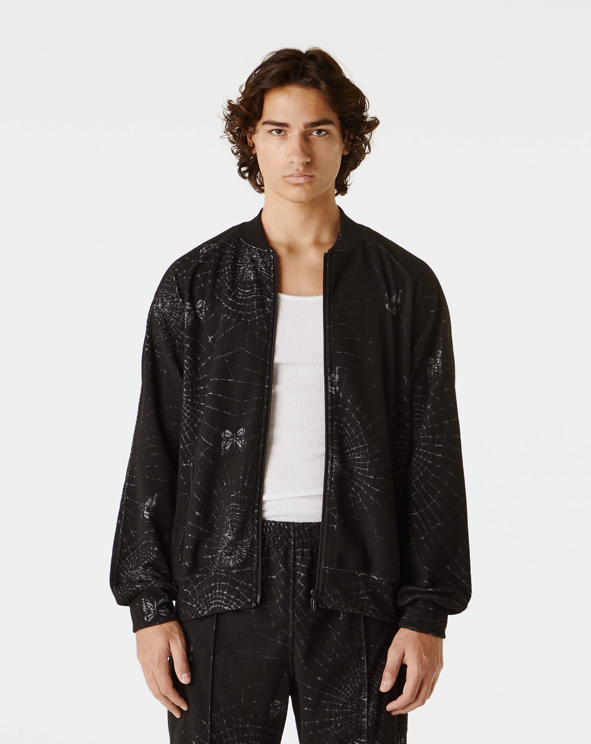 Rib Collar Track Jacket