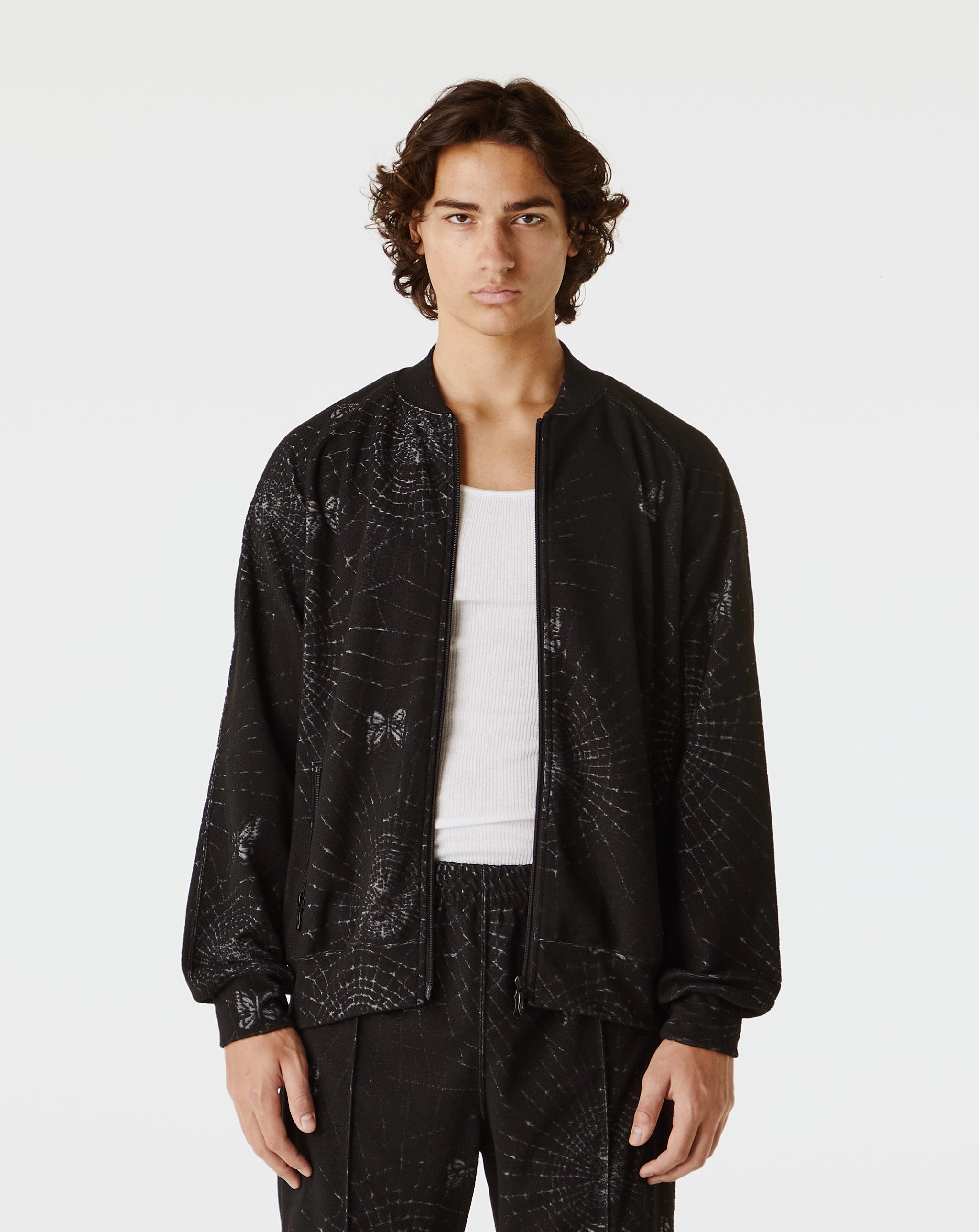Rib Collar Track Jacket