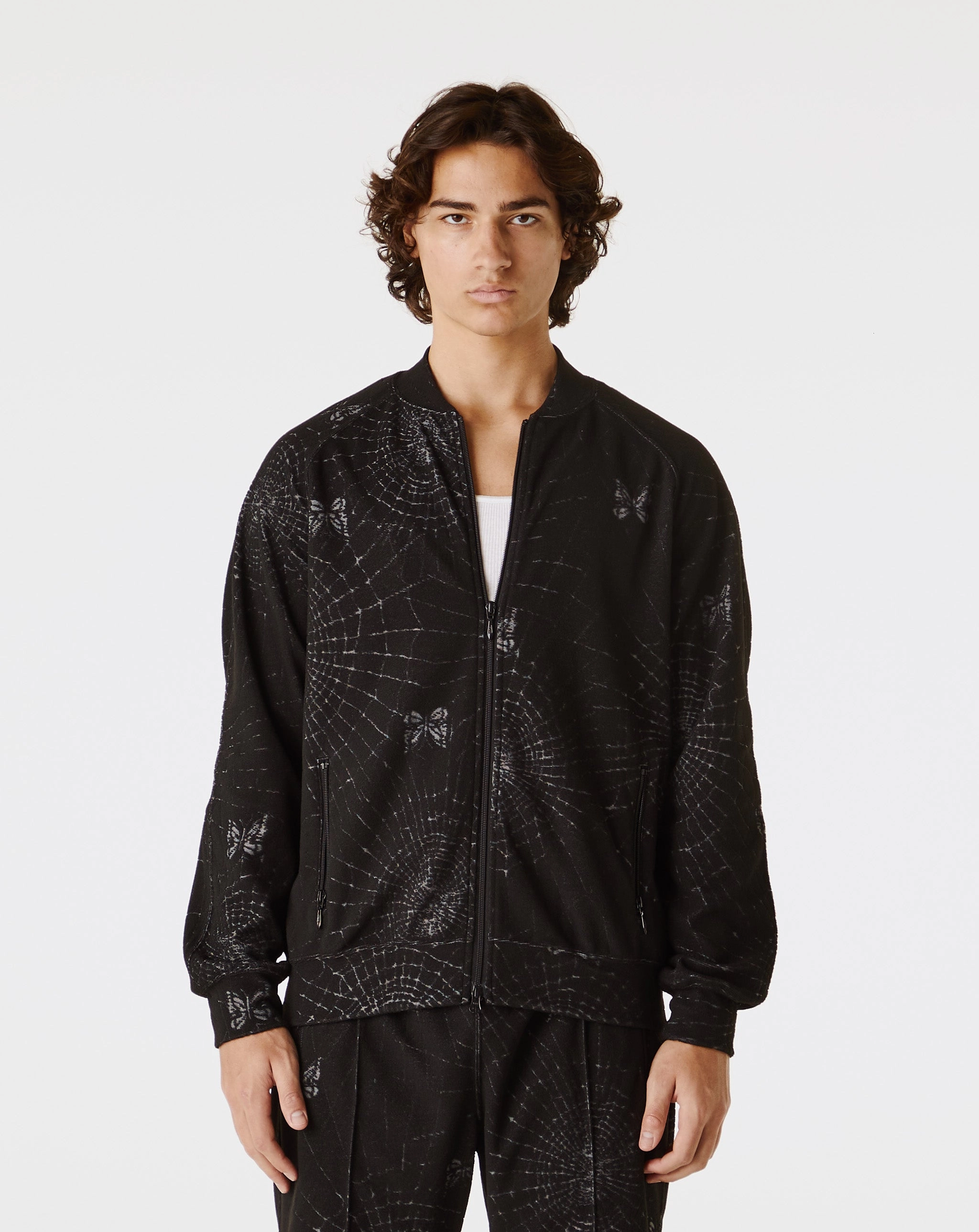 Rib Collar Track Jacket