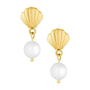 Rosa Pearl Stud Earrings