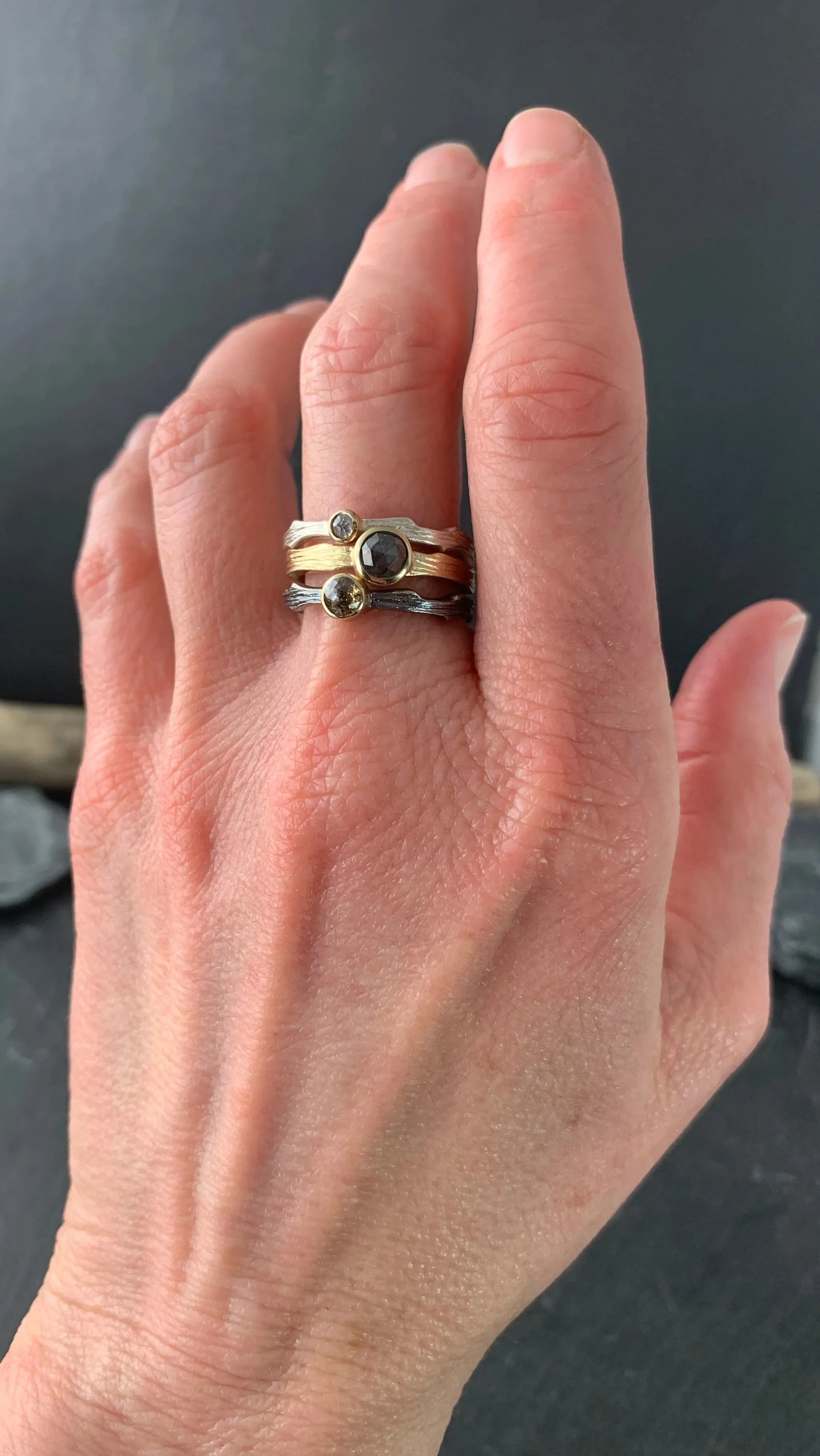 Rose Cut Cypress Stacking Set