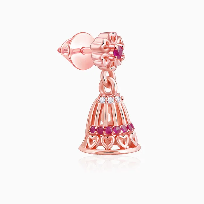 Rose Gold Ahilya Jhumki