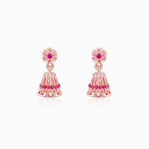 Rose Gold Ahilya Jhumki