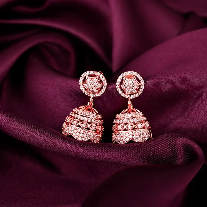 Rose Gold Gorgeous Jhumki