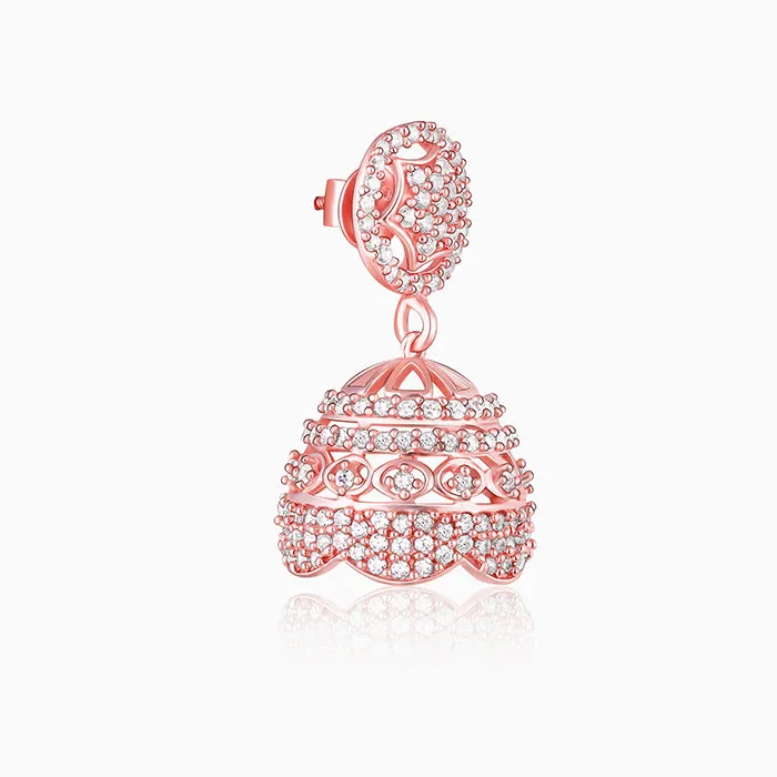 Rose Gold Gorgeous Jhumki