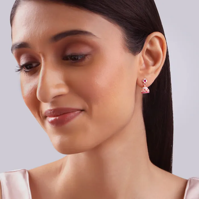 Rose Gold Kamla Jhumki