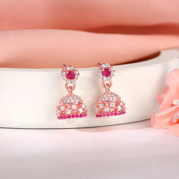 Rose Gold Kamla Jhumki