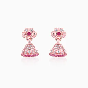 Rose Gold Vaishali Jhumki