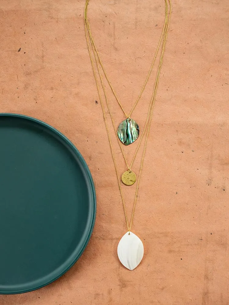 Sand And Sea Necklace - Shell