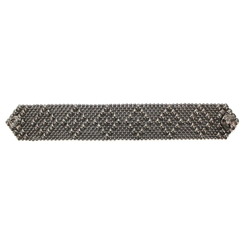 SG Liquid Metal B9-BLK Black Chrome Finish Bracelet by Sergio Gutierrez