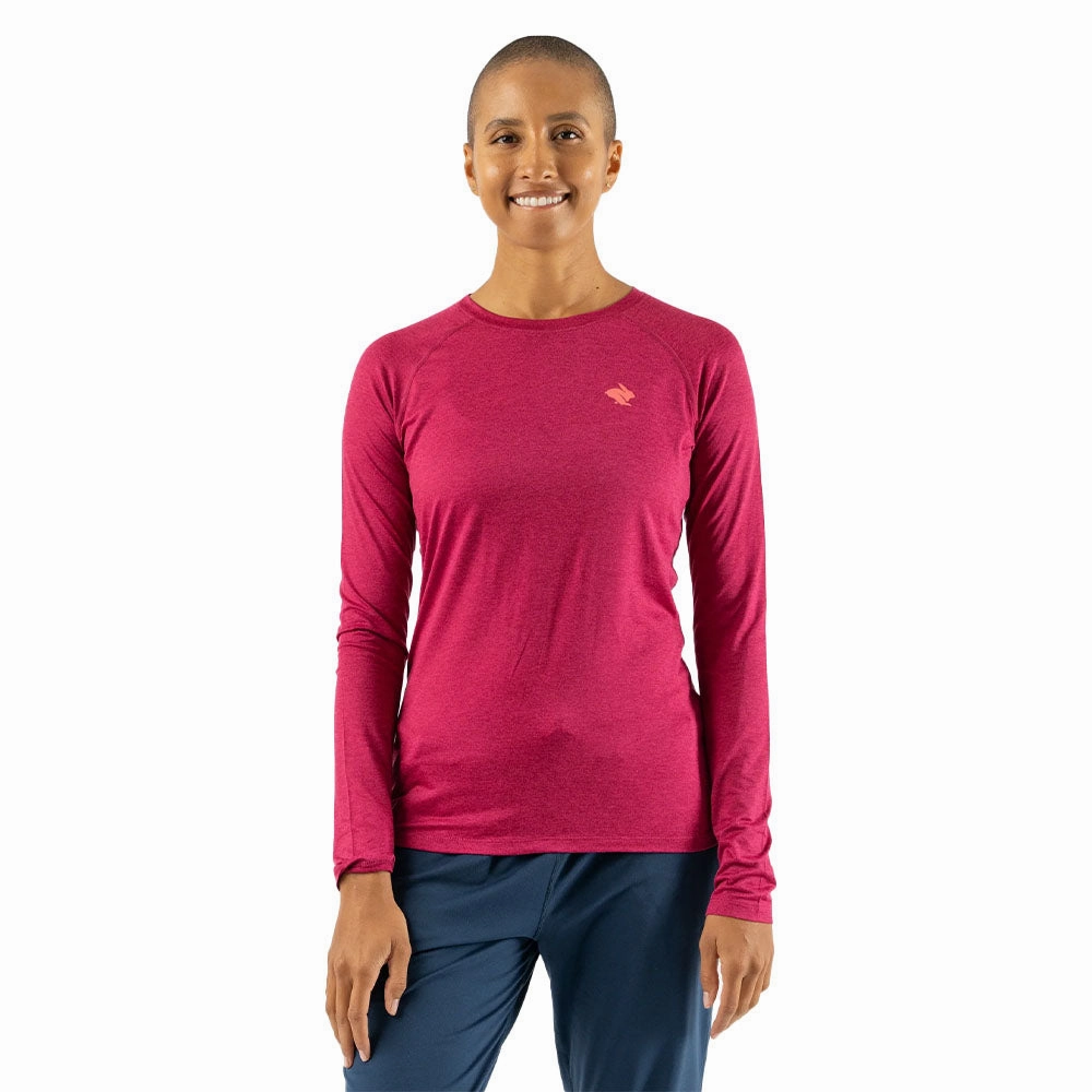 Silk Fabric Women's Rabbit EZ Tee LS
