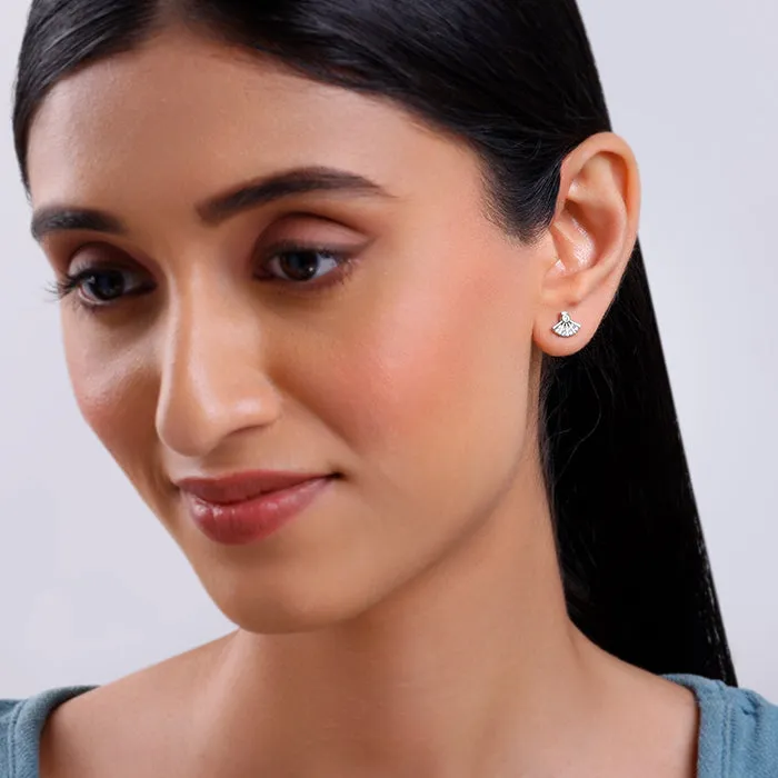 Silver Glowlette Studs