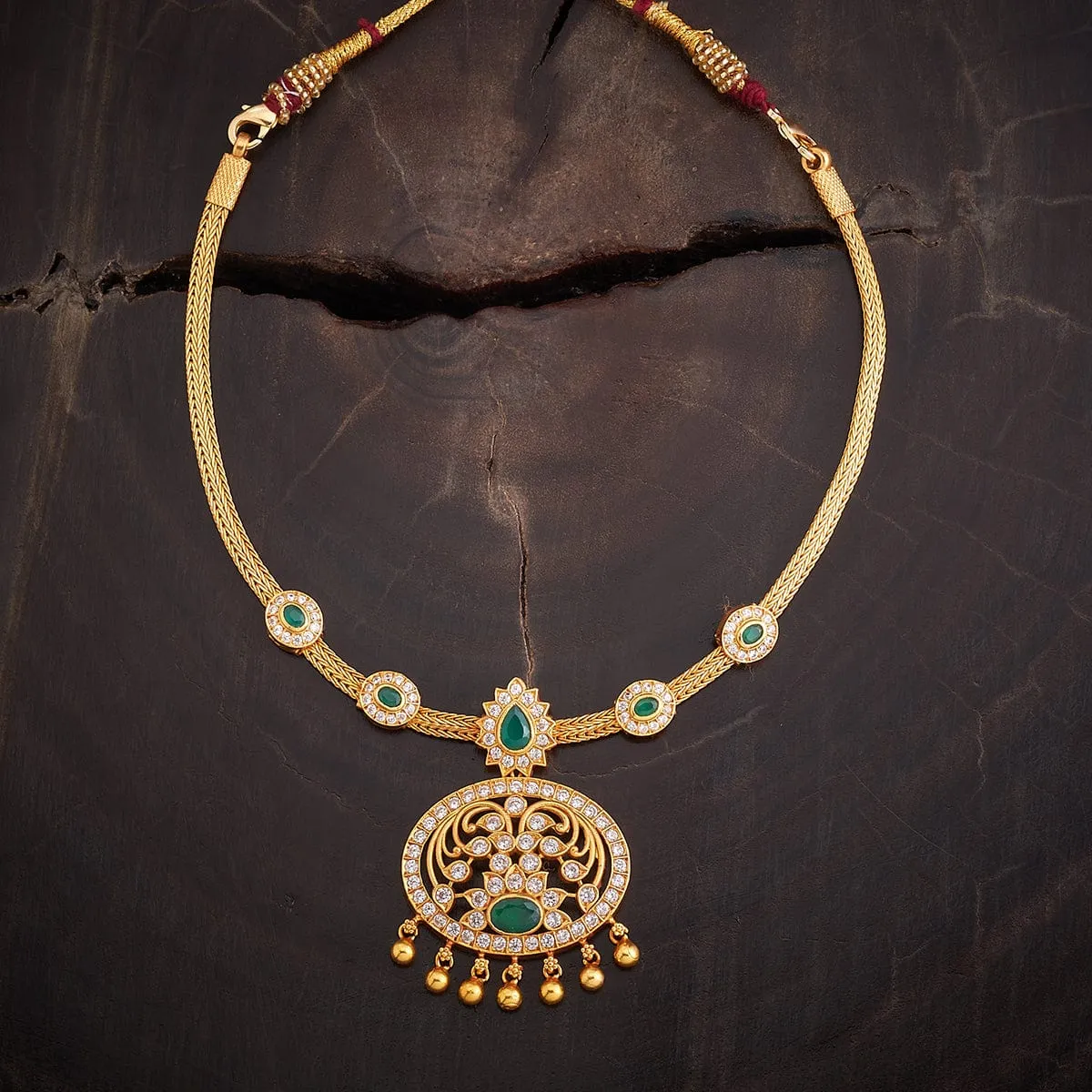Silver Temple Necklace 158360