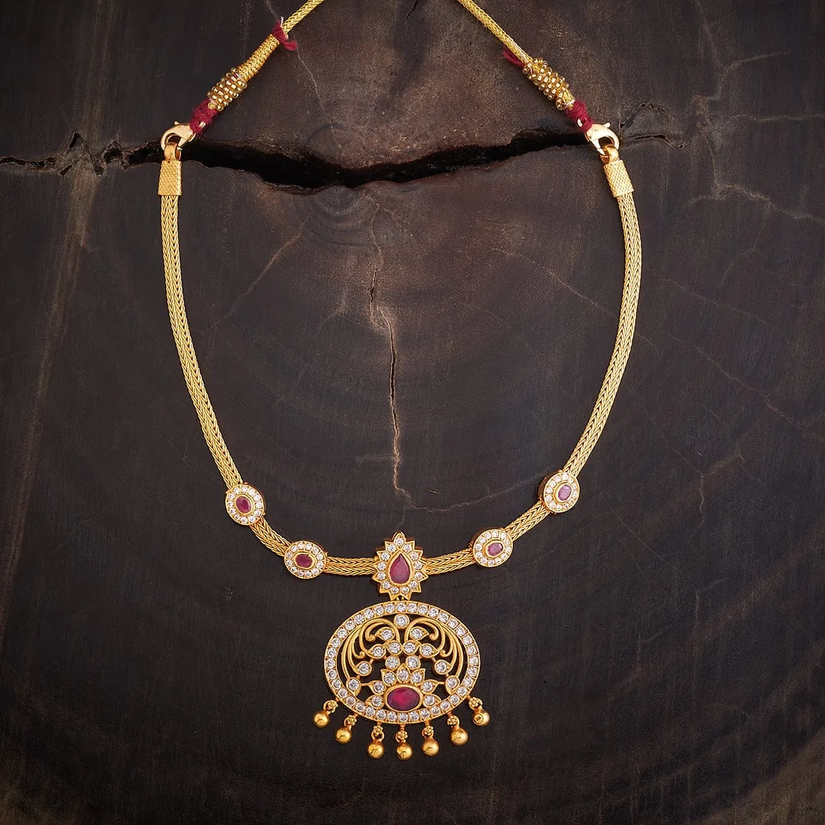 Silver Temple Necklace 158360