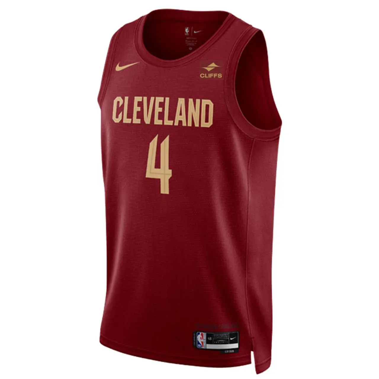 soccer fan cushions Regata NBA Cleveland Cavaliers Nike Icon Edition Swingman Jersey Evan Mobley 4 football fan notebooks