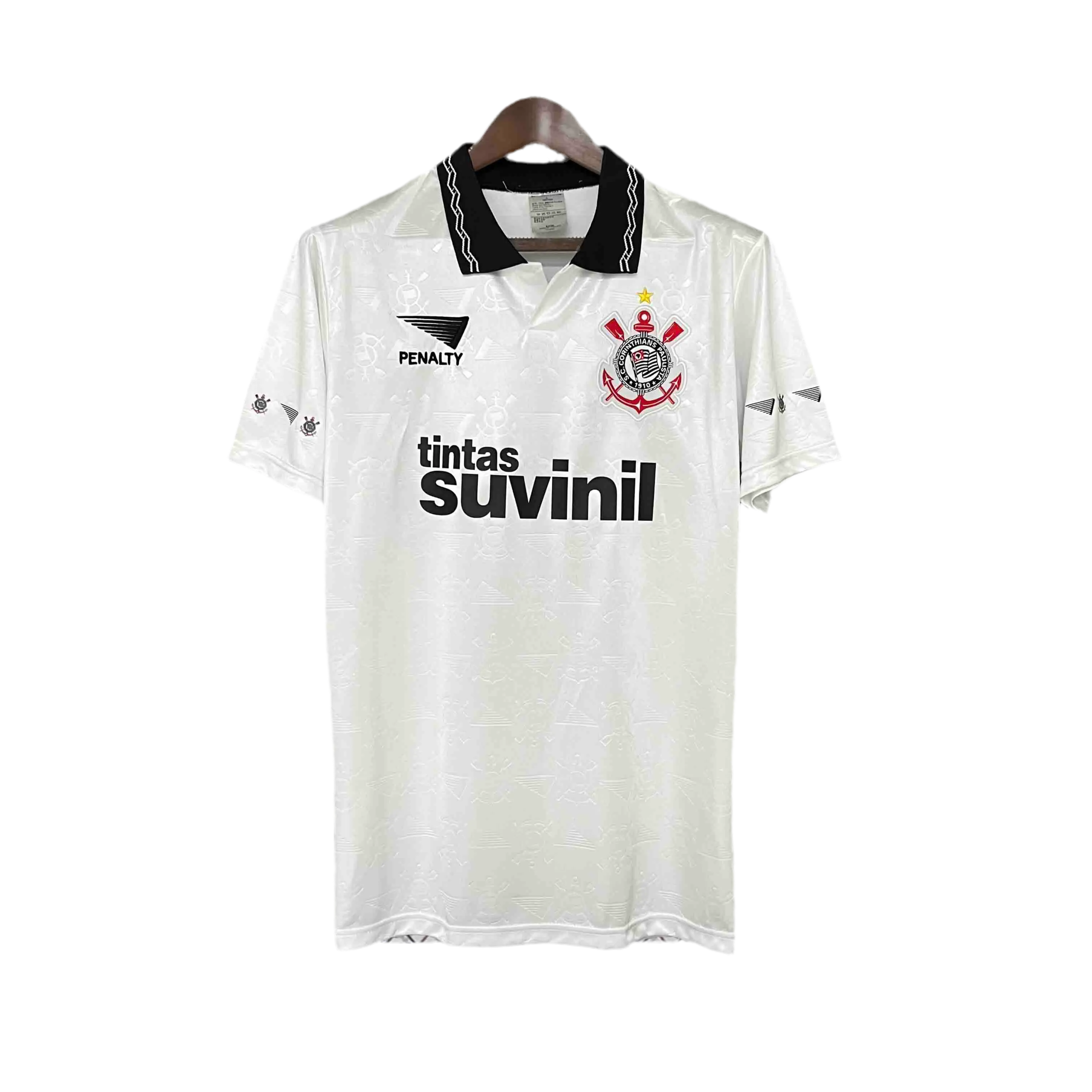 soccer fan posters Camisa Corinthians I 95/96 - Verso - Retr football fan face paint