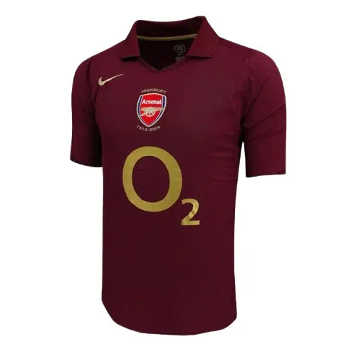 soccer fan scarves Camisa Arsenal I 05/06 - Verso - Retr soccer fan cushions