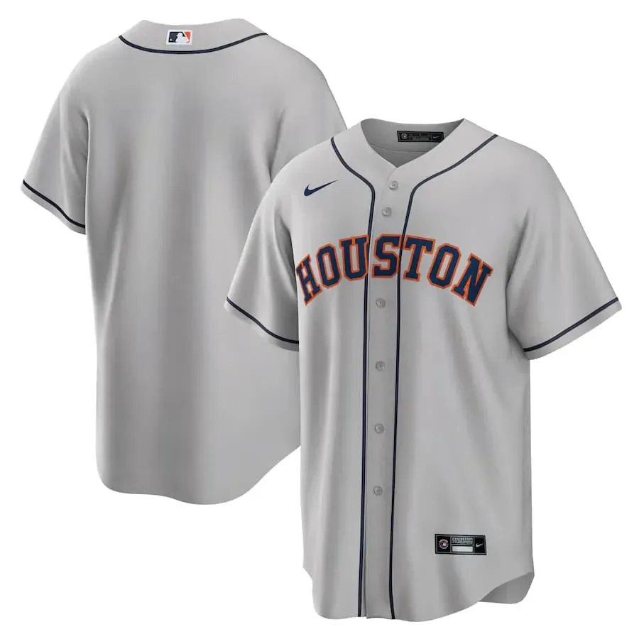 soccer fan stickers Camisa MLB Houston Astros Nike II Torcedor Masculina Cinza soccer fan backpacks