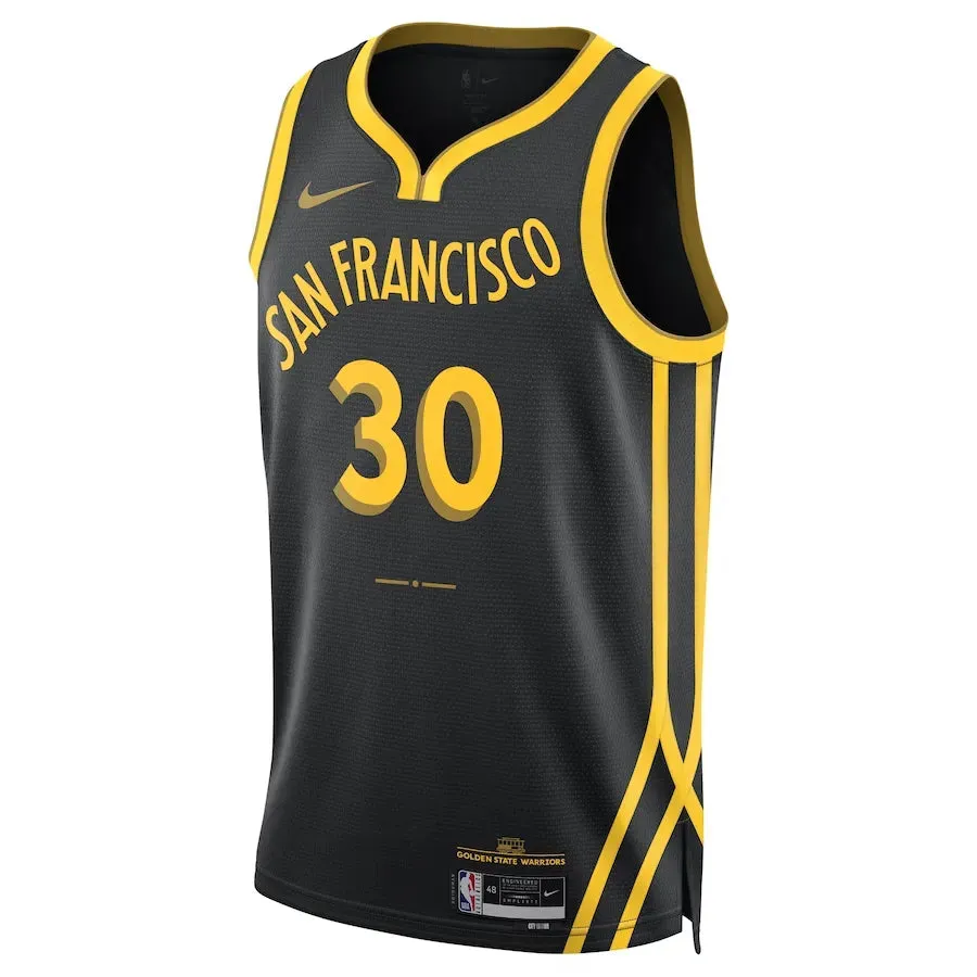 soccer fan wallets Regata NBA Golden State Warriors Nike City Edition 23/24 Swingman Jersey Stephen Curry 30